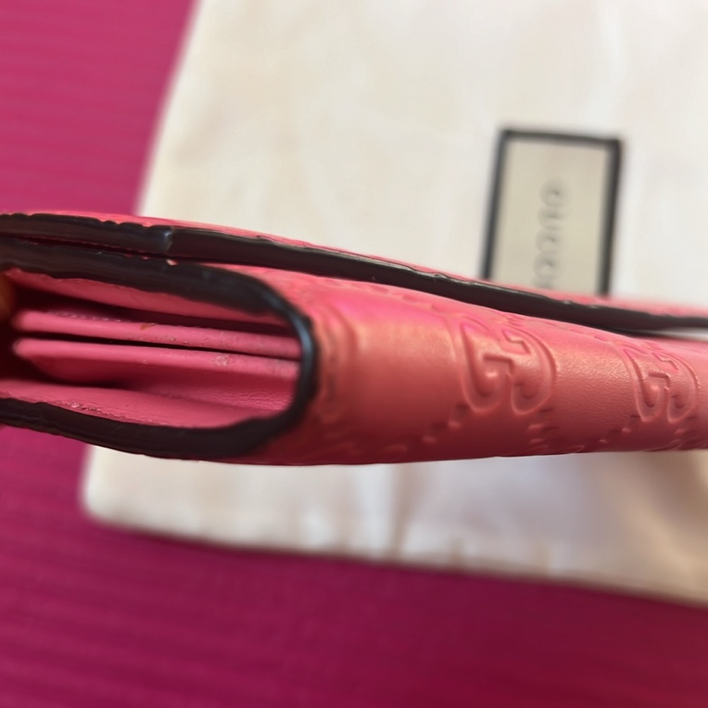 💖🚫SOLD🚫Gucci Guccisima Front Snap Wallet - Picture 13 of 14
